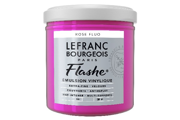 Flashe Acrylic 125ml Fluroescent Pink 408