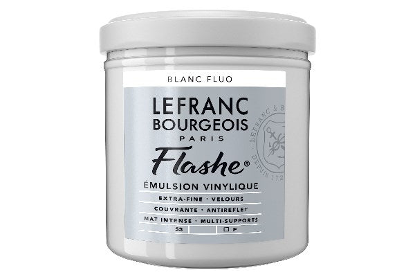 Flashe Acrylic 125ml Fluroescent White 818