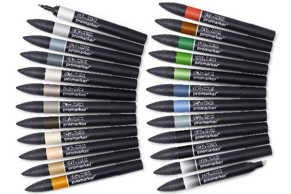 Promarker set, architectural tones 24pcs