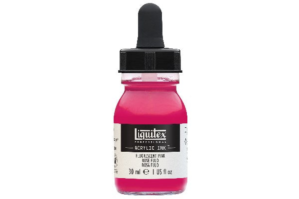 Proff. acrylic ink 30ml flourescent pink 987