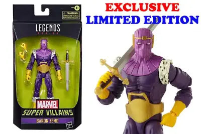 MARVEL LEGENDS VILLAINS BARON ZEMO AF