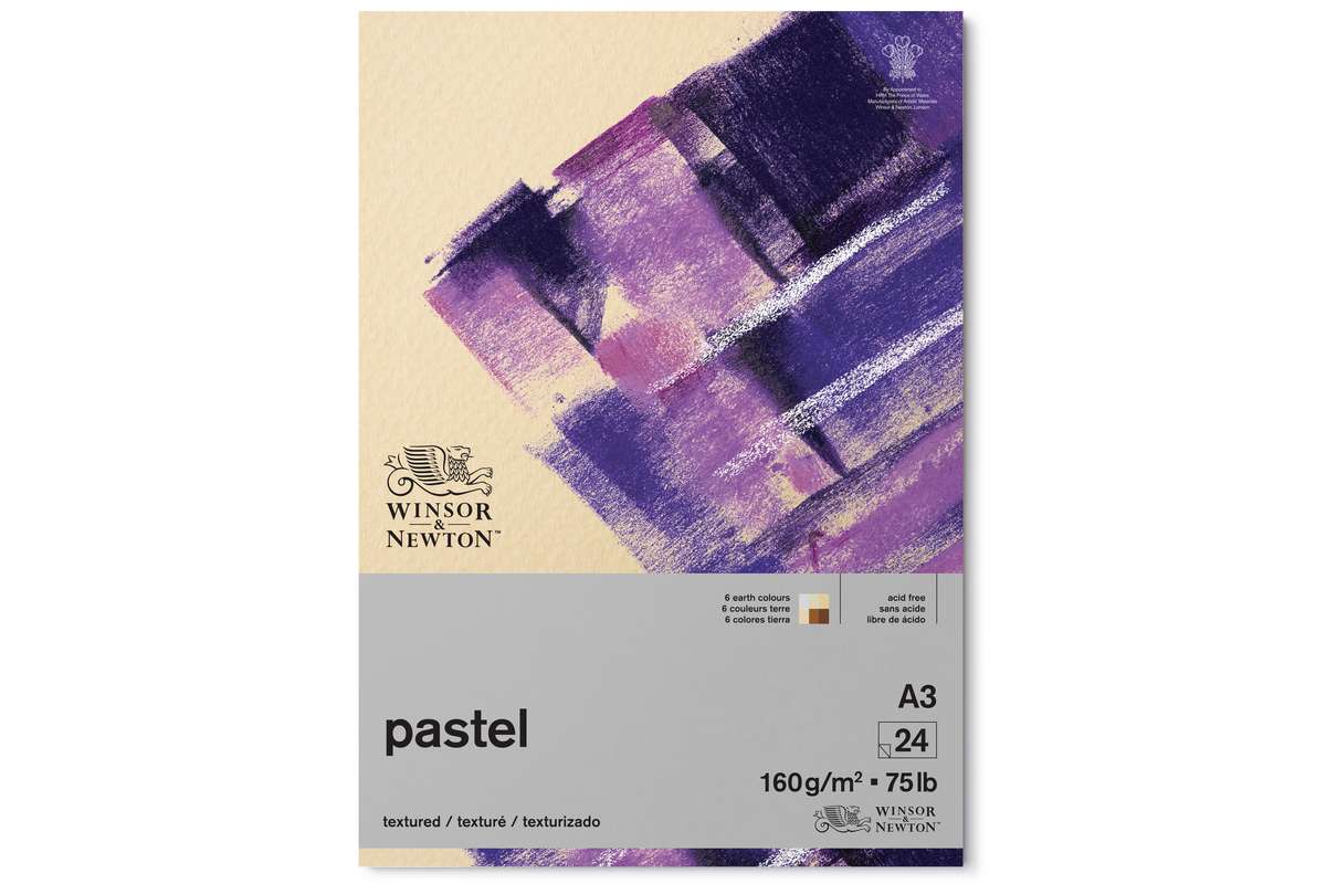 Pastel pad earth colours 160g A3, 24 pages