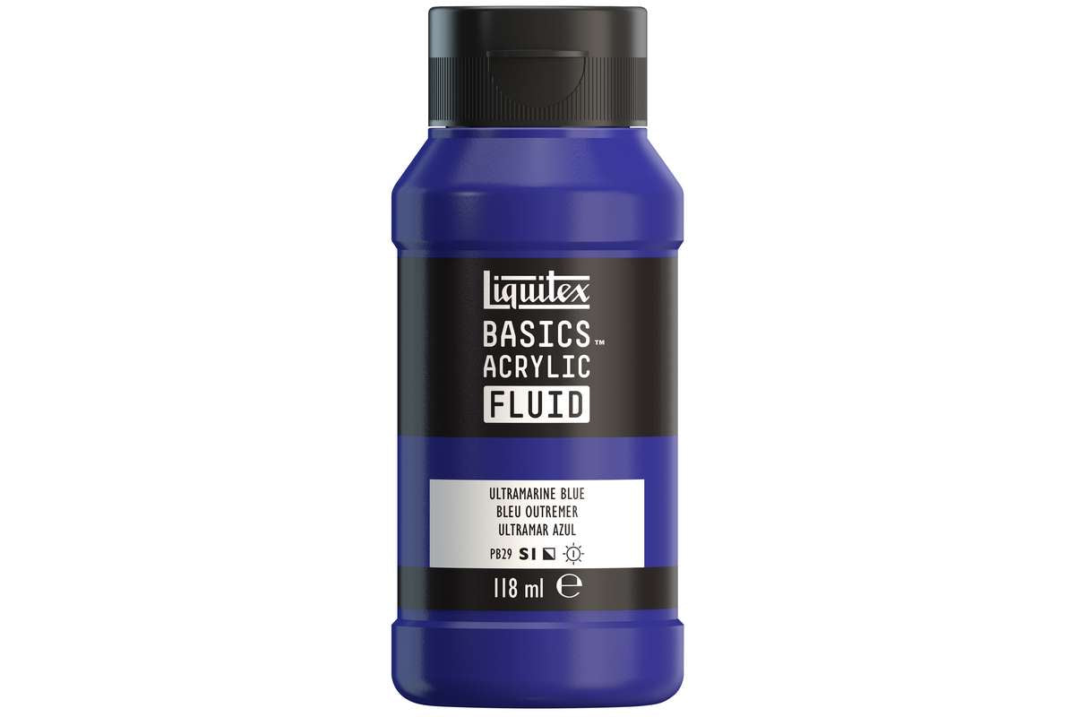 Basics fluid 118ml ultimarine blue row 380