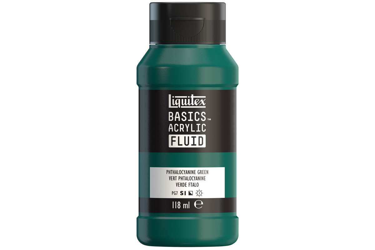 Basics fluid 118ml phthaloyanine green row 317