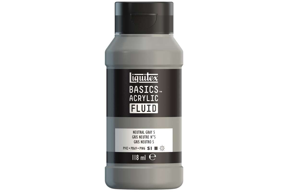 Basics fluid 118ml neutral grey 5 row 599