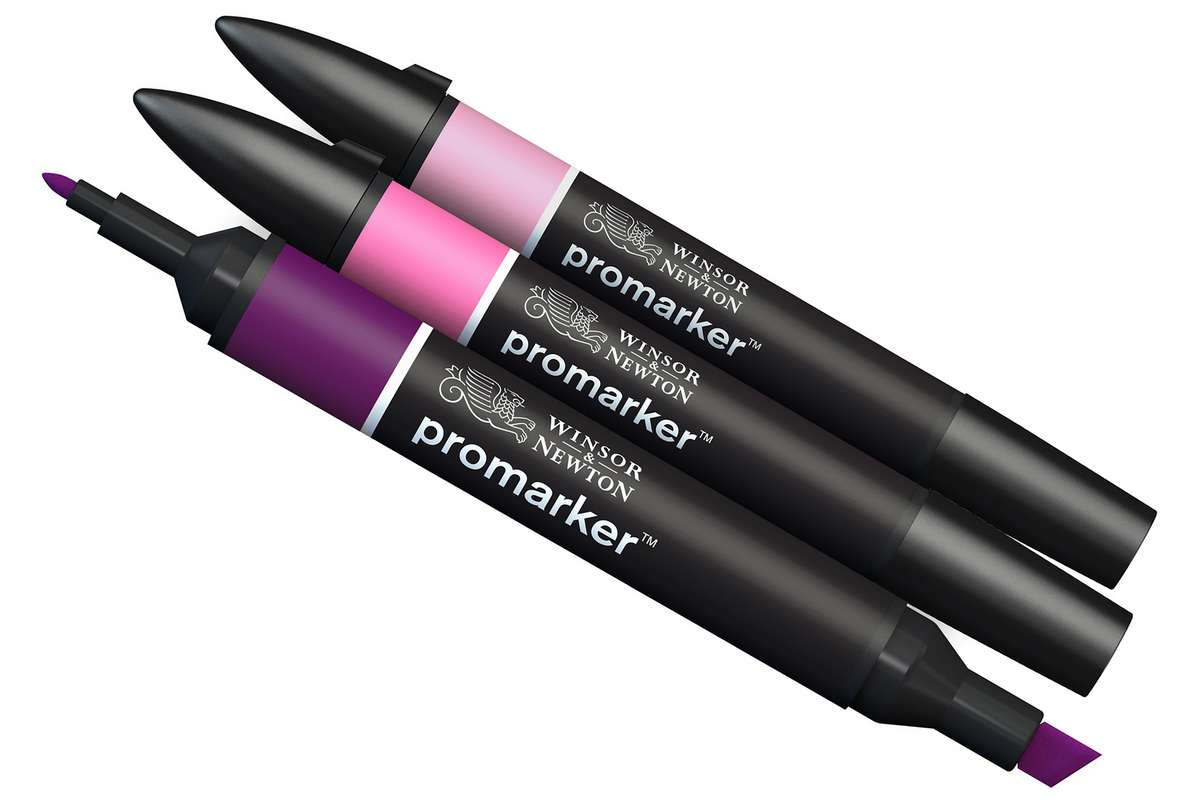 Promarker 3pcs pink tones set