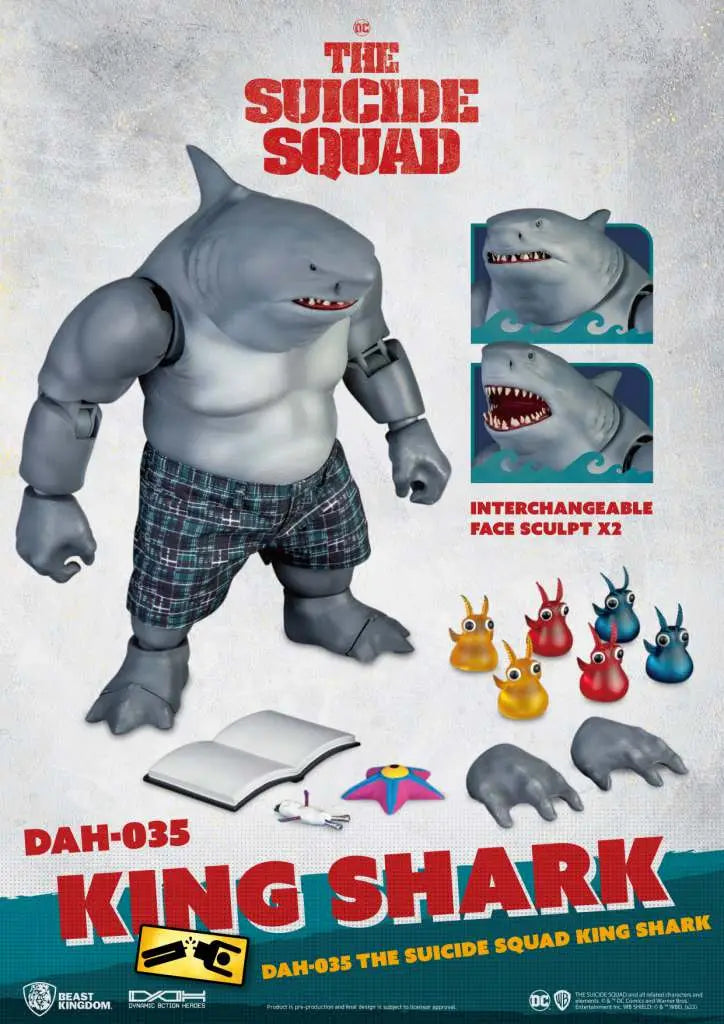 THE SUICIDE SQUAD KING SHARK NANAUE DAH