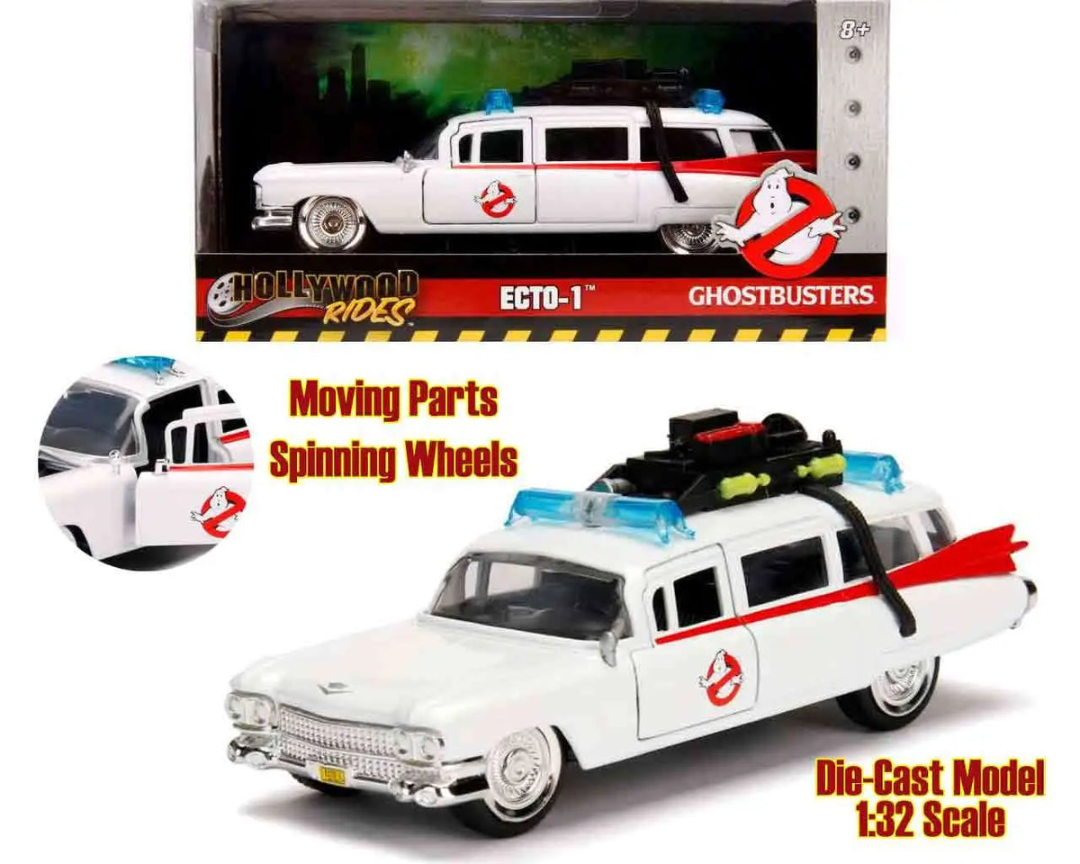 GHOSTBUSTERS ECTO 1 1/32 DIE-CAST MODEL