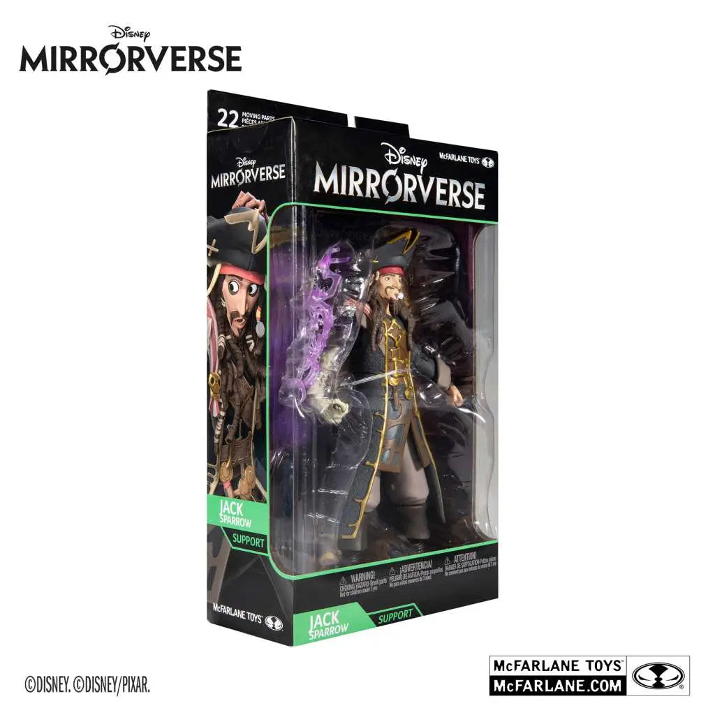 DISNEY MIRROR 7INCH JACK SPARROW AF