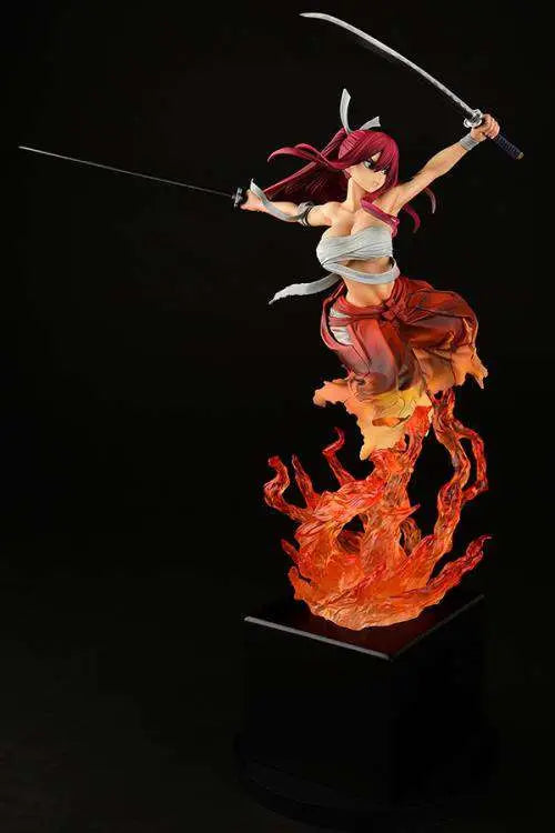 FAIRY TAIL ERZA SAMURAI KURENAI STATUE