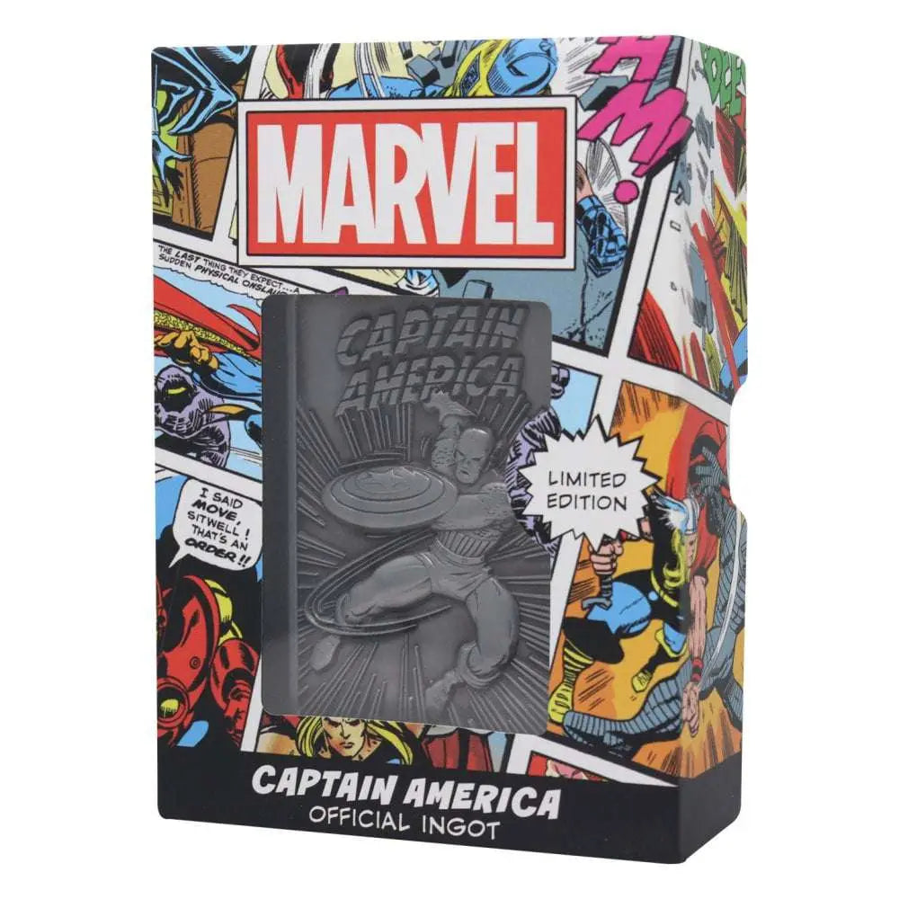 CAPTAIN AMERICA LMT ED.COLLECTIBLE INGOT