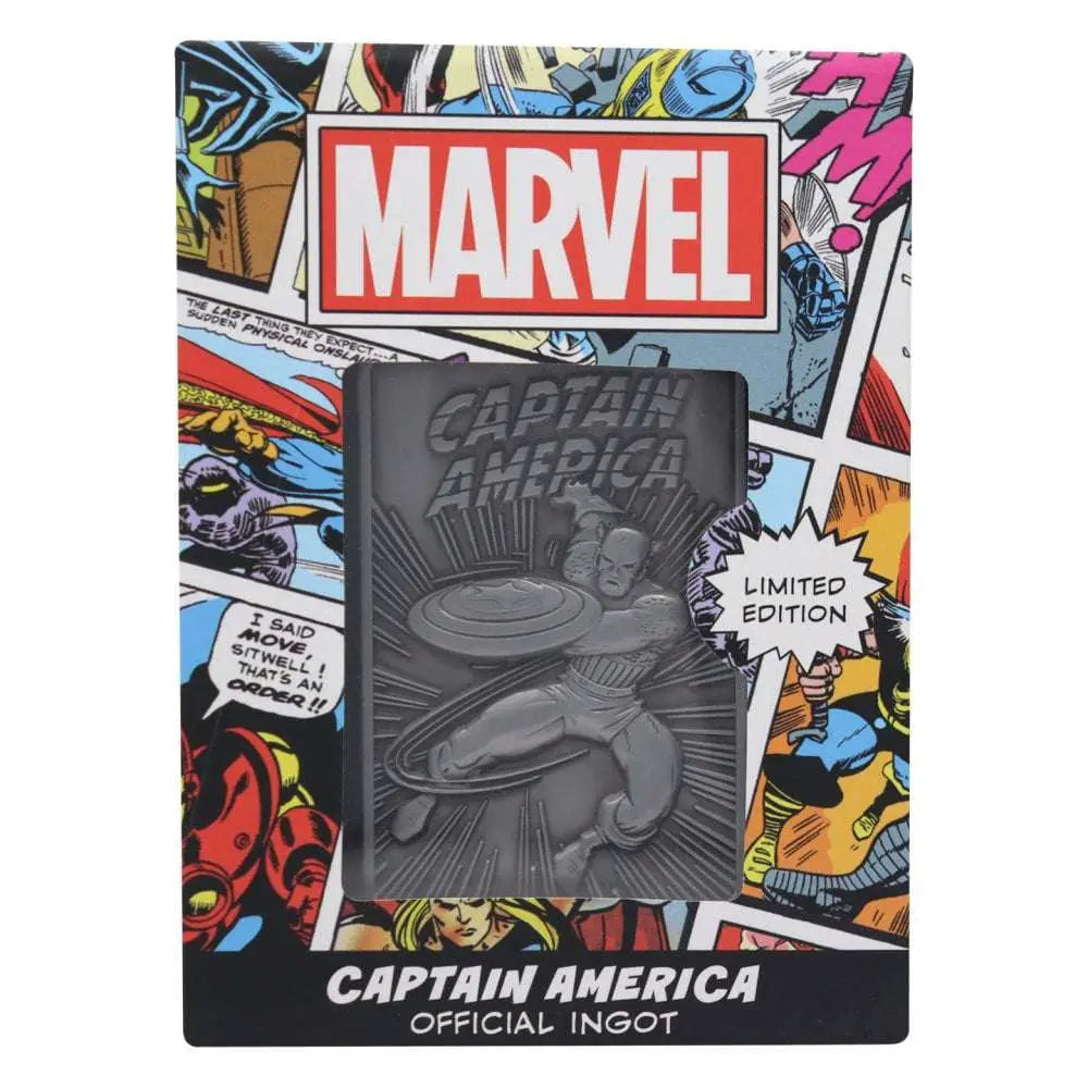 CAPTAIN AMERICA LMT ED.COLLECTIBLE INGOT