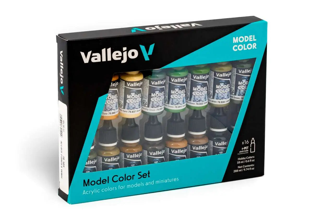 ALLIED FORCES WWII (16) COLOR SET 70109