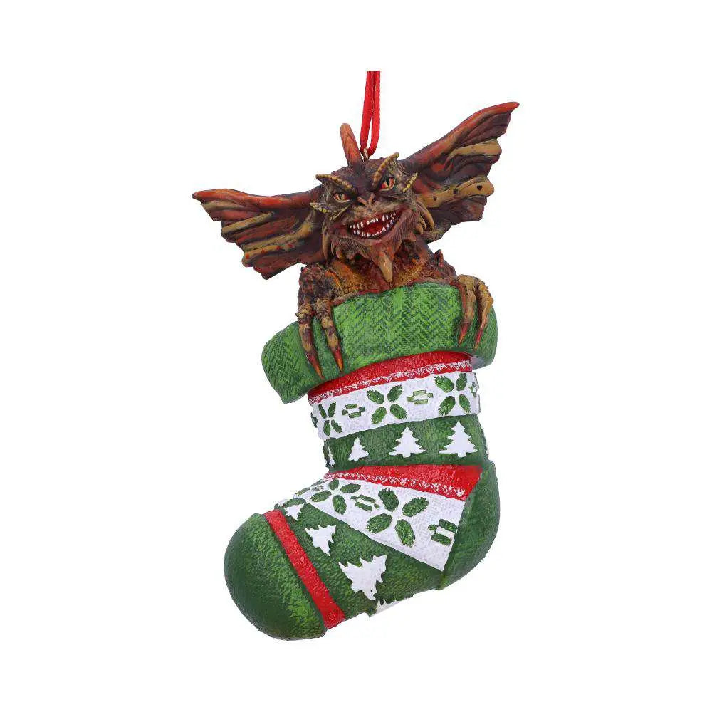 GREMLINS MOHAWK IN STOCKING ORNAMENT