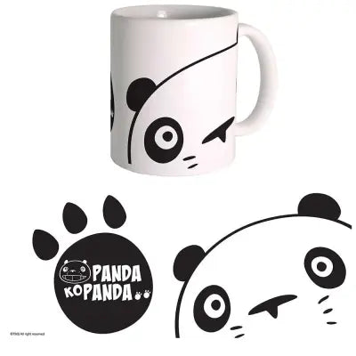 PANDA KOPANDA PAPANDA FACE MUG