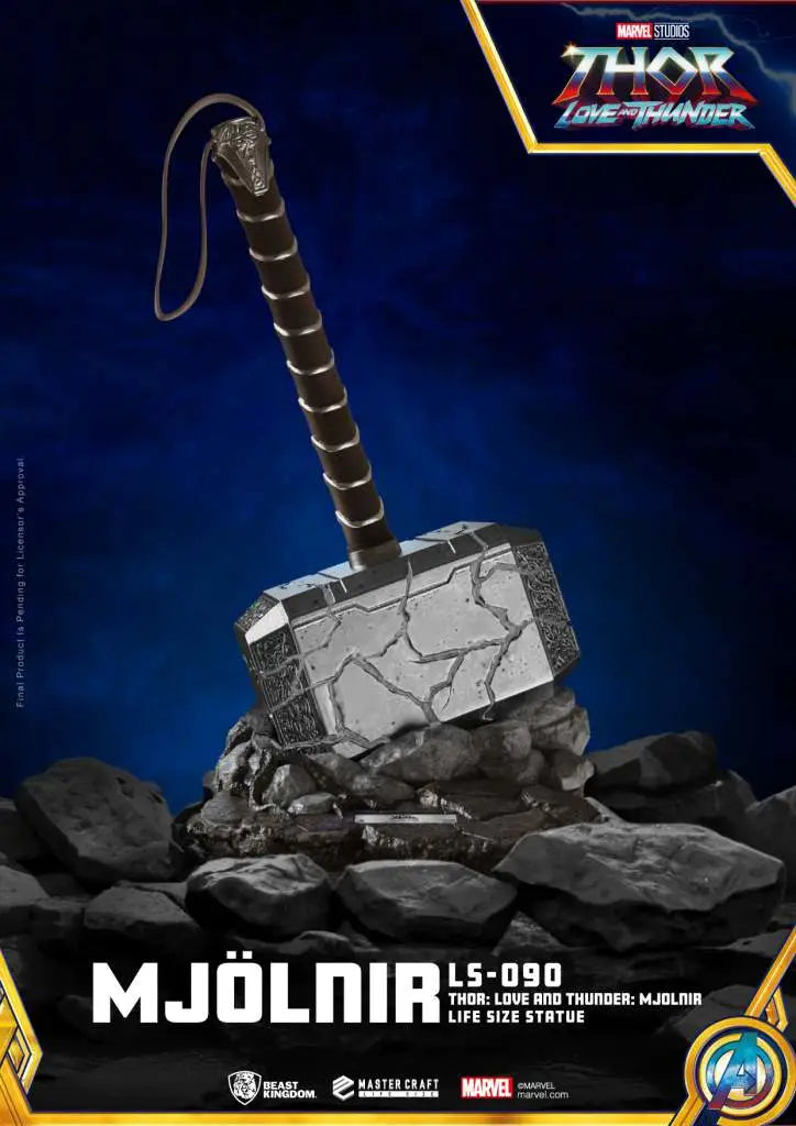 THOR LOVE'N'THUNDER MJOLNIR 1/1 REPLICA