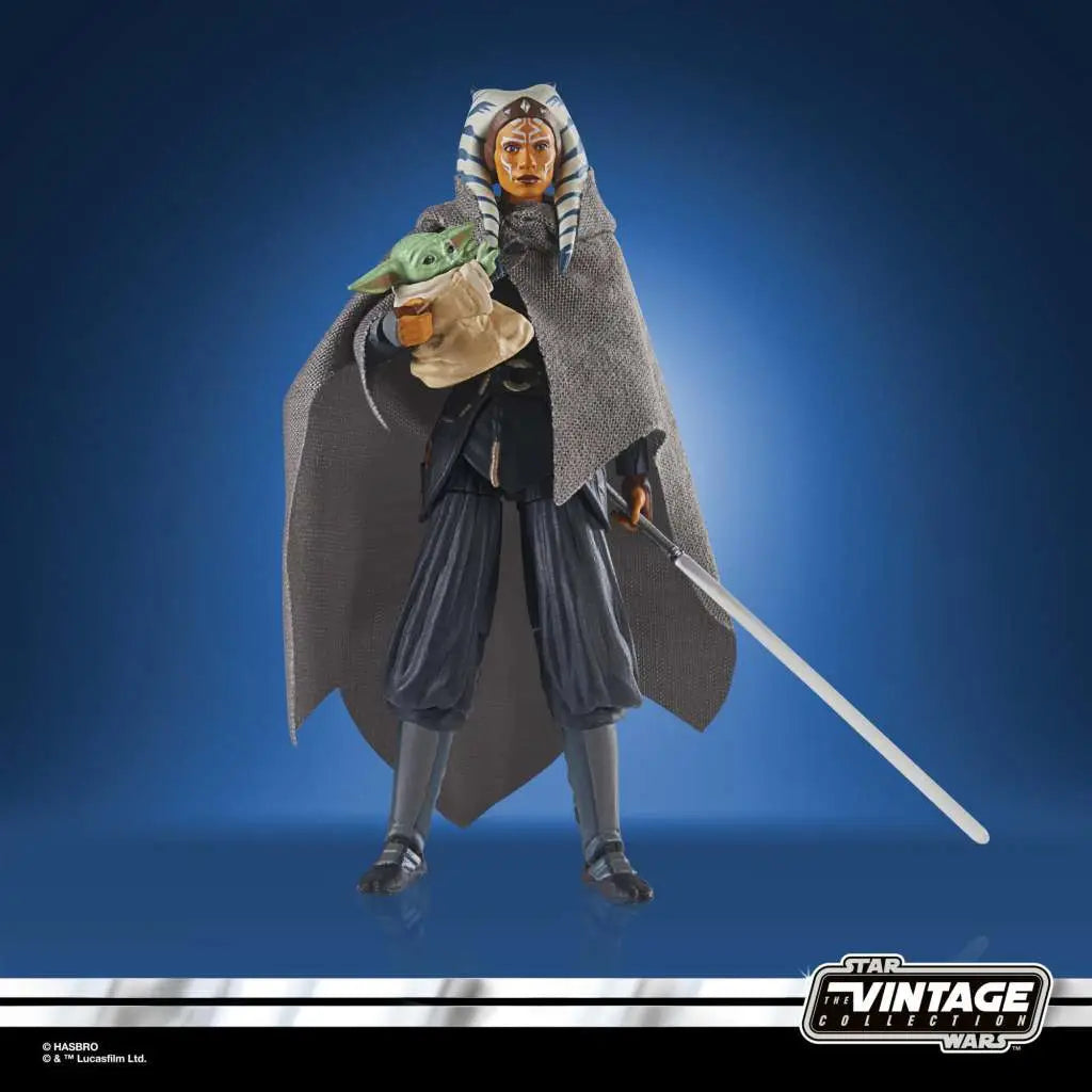 SW VINTAGE AHSOKA TANO & GROGU LTD ED AF