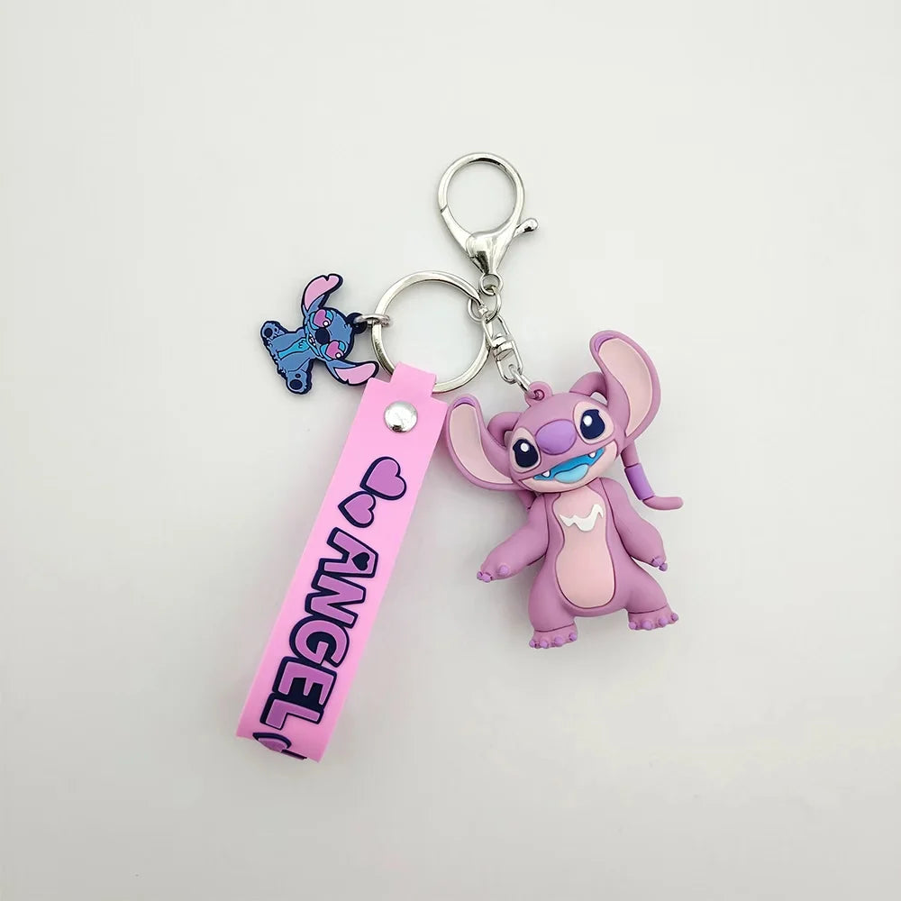 STITCH - Display of 25pc 3D Foam Keychain - 5 Models