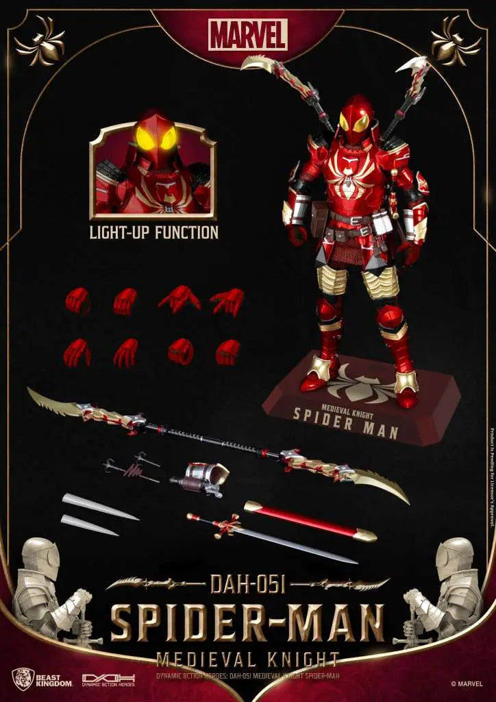 MEDIEVAL KNIGHT SPIDER-MAN DAH