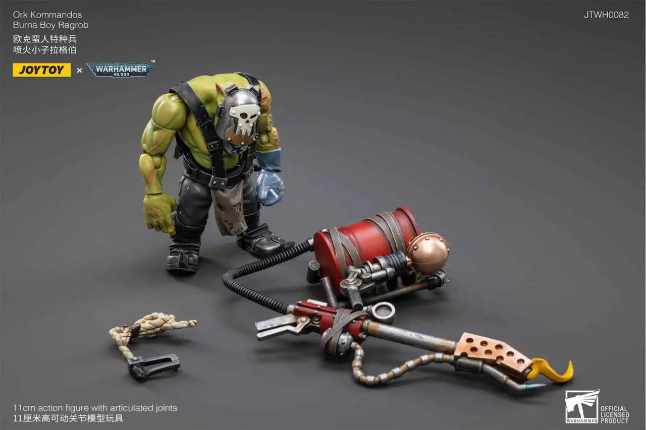 WH40K ORK KOMMANDOS BURNA BOY RAGROB