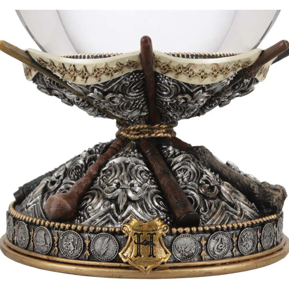 HARRY POTTER WAND CRYSTAL BALL & HOLDER