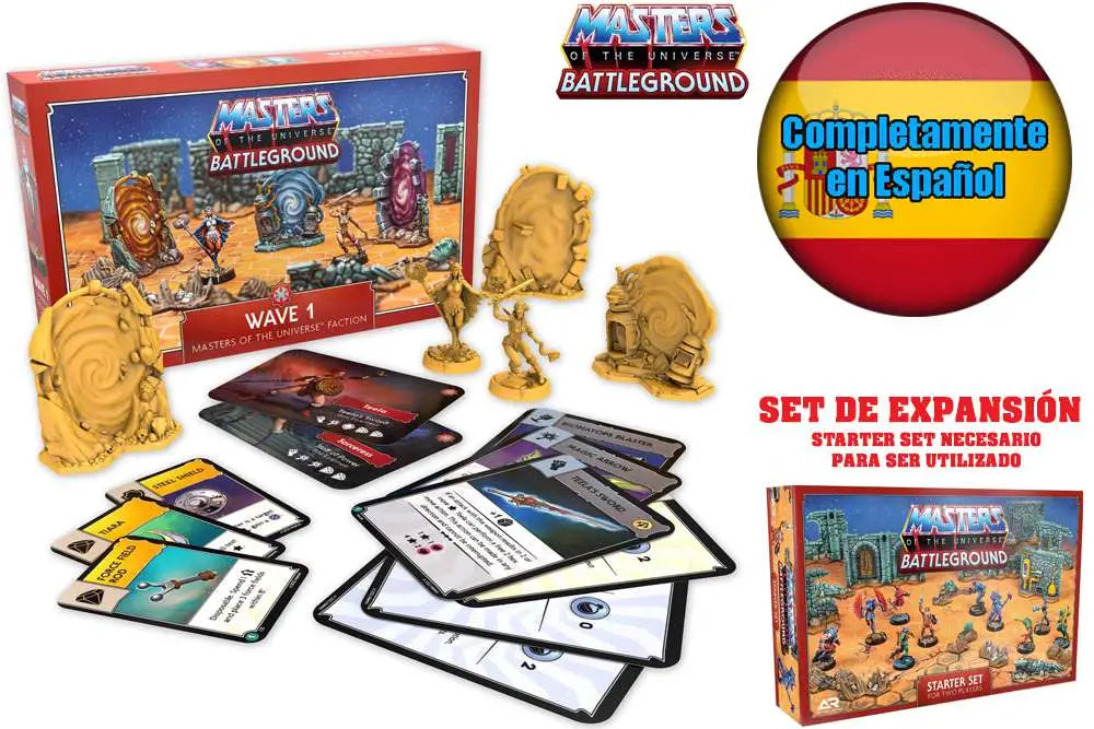 Motu:Battleground - Wave 1 - Masters Of The Universe Faction SPA