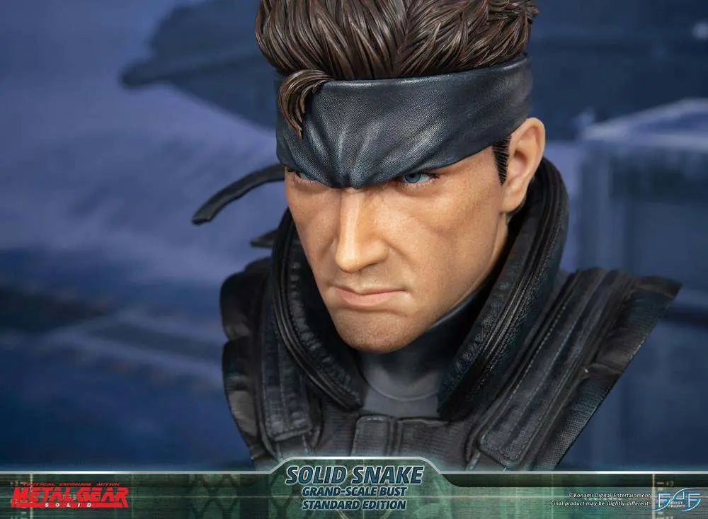 MGS SOLID SNAKE SCALED BUST