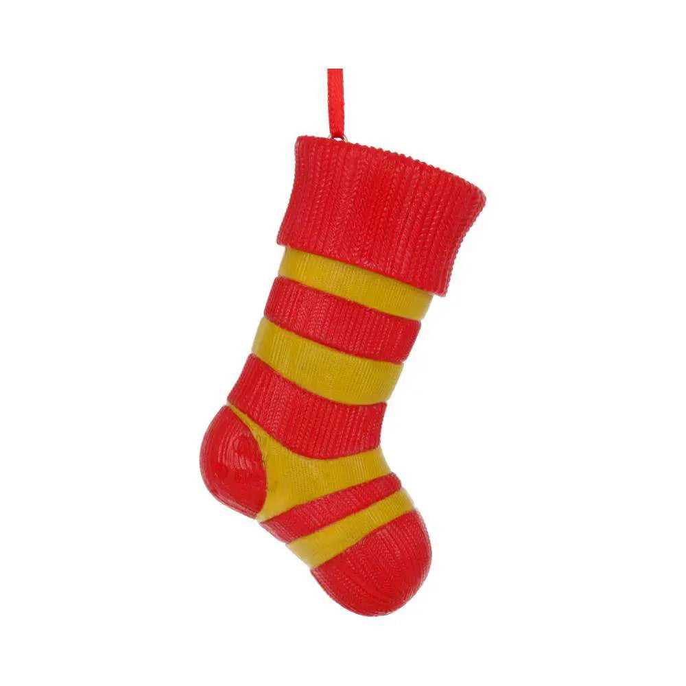 HARRY POTTER GRYFFINDOR STOCKING HANGING ORNAMENT