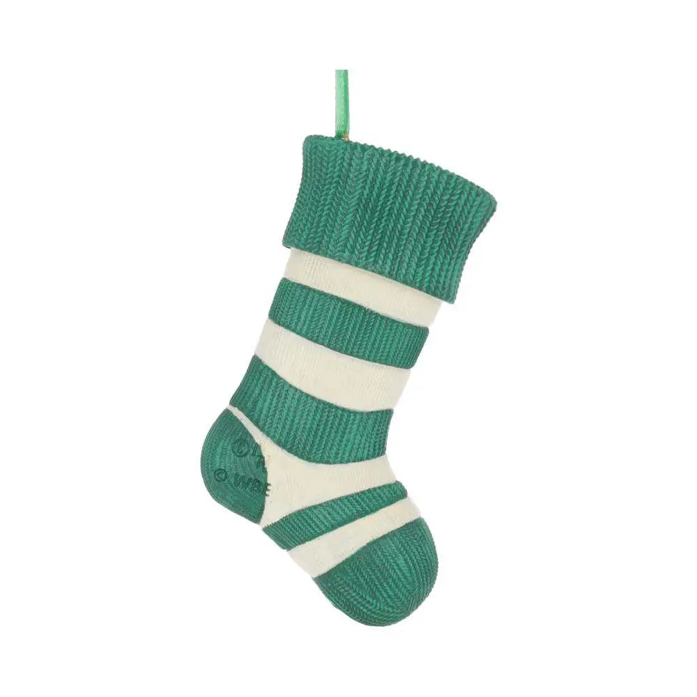 HARRY POTTER SLYTHERIN STOCKING HANGING ORNAMENT