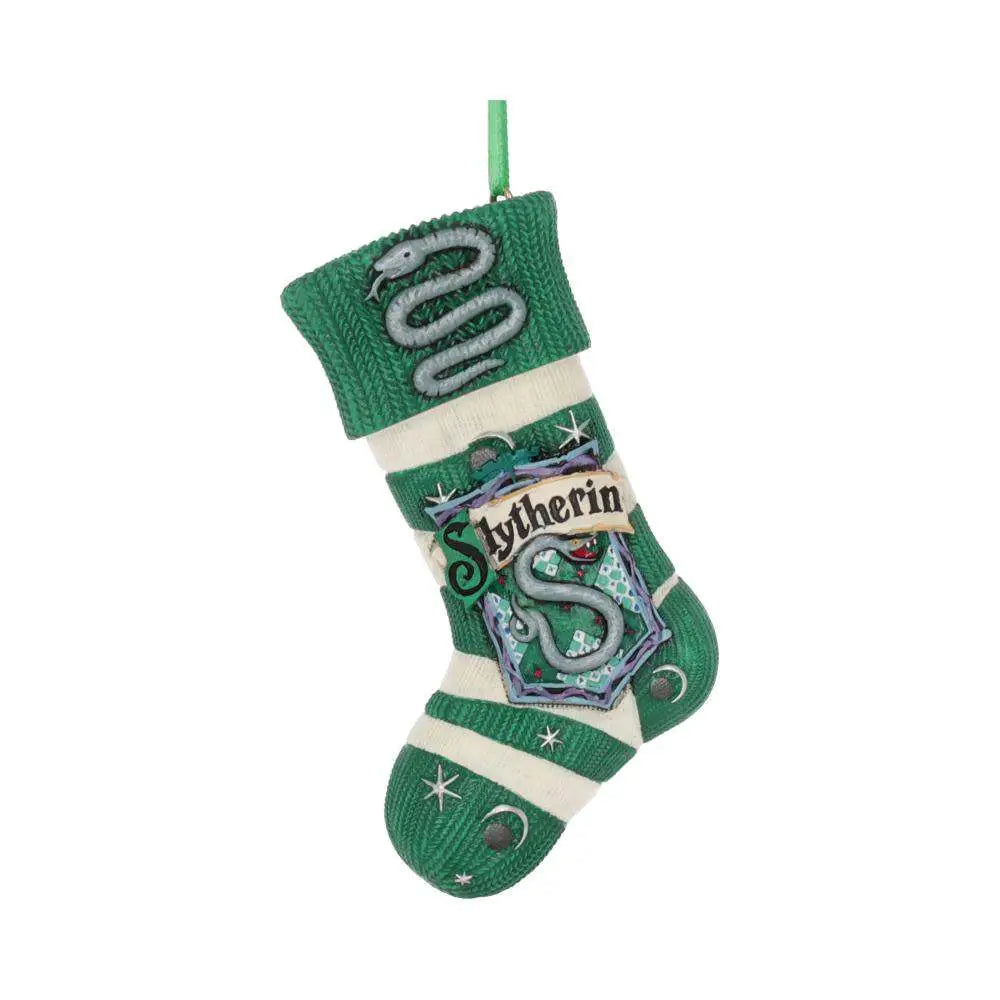HARRY POTTER SLYTHERIN STOCKING HANGING ORNAMENT