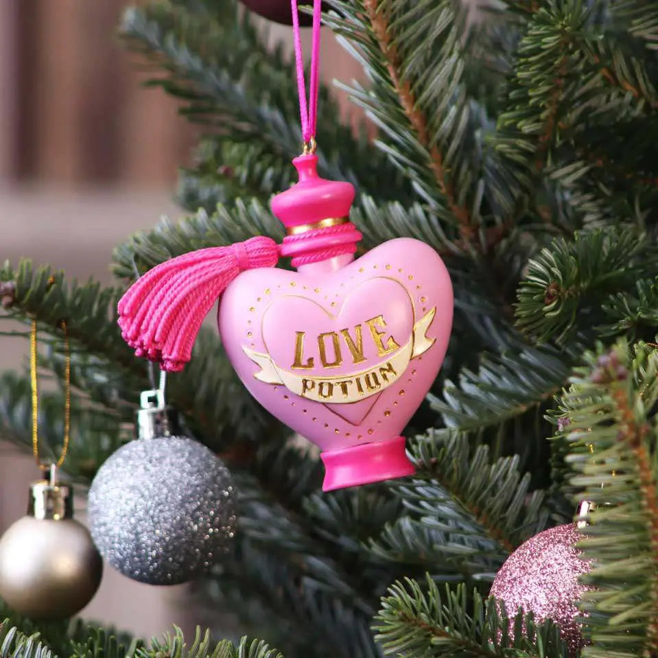 HARRY POTTER LOVE POTION HANGING ORNAMENT