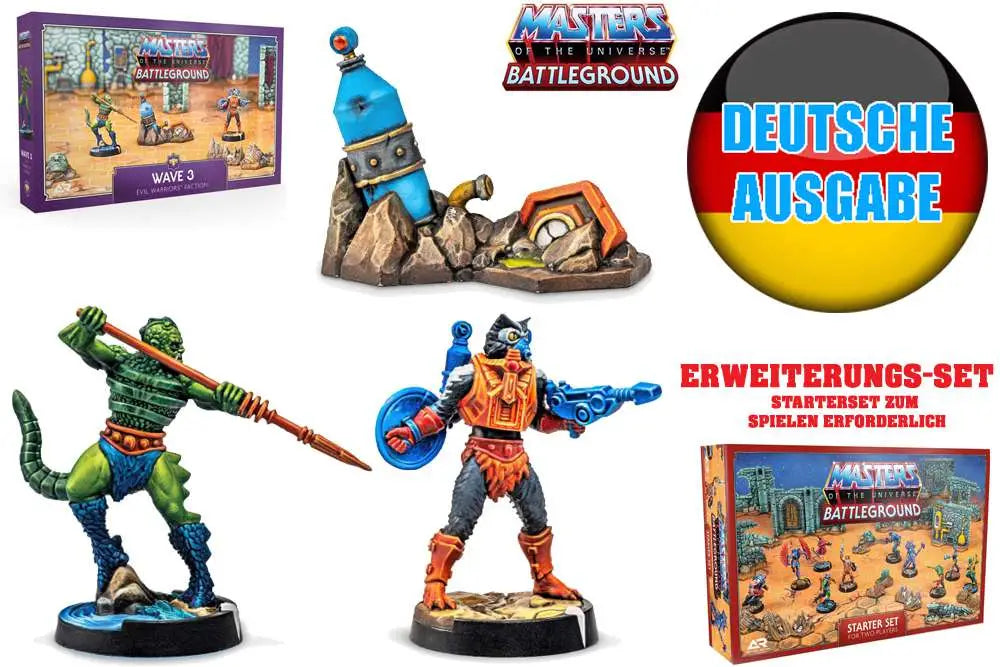 Motu:Battleground - Wave 3 - Evil Warriors Faction GER