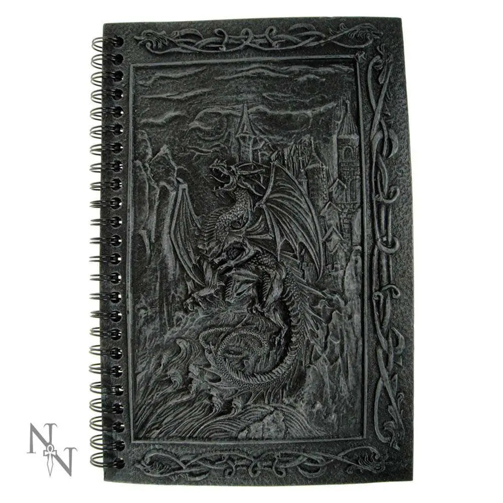 NOTEBOOK RESIN SPIRAL COVER DRAGON KING