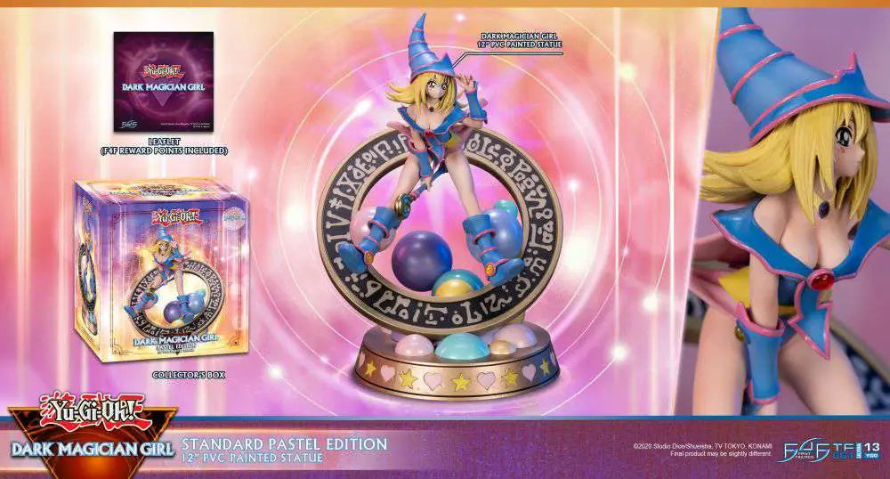 YUGIOH DARK MAGICIAN GIRL PASTEL STATUE