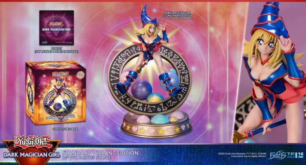 YUGIOH DARK MAGICIAN GIRL VIBRANT STATUE