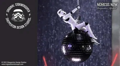 STORMTROOPER WRECKING BALL HANGING ORNAMENT