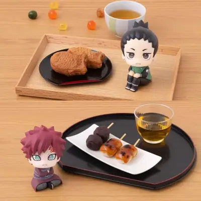 LOOKUP NARUTO SHIKAMARU + GAARA SET