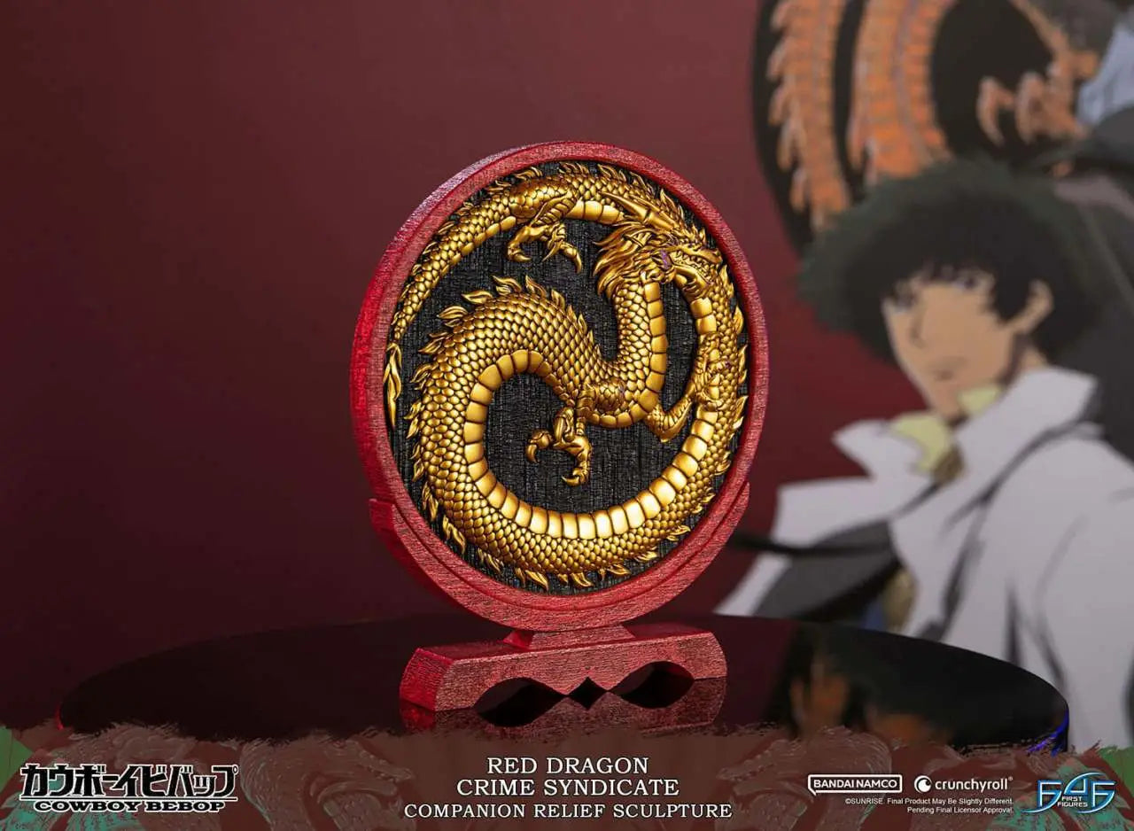 COWBOY BEBOP RED DRAGON LOGO STATUE