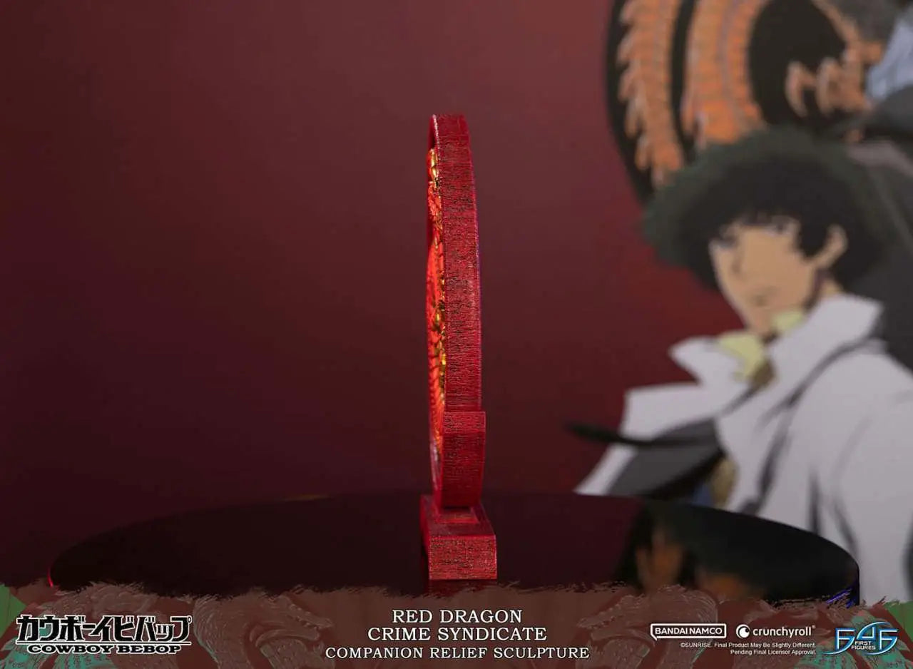 COWBOY BEBOP RED DRAGON LOGO STATUE