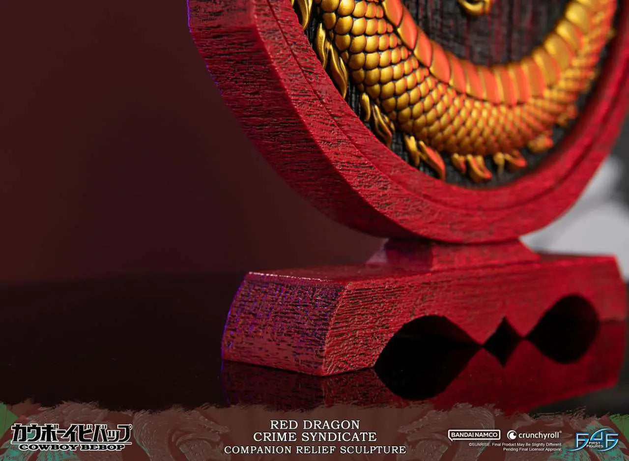 COWBOY BEBOP RED DRAGON LOGO STATUE