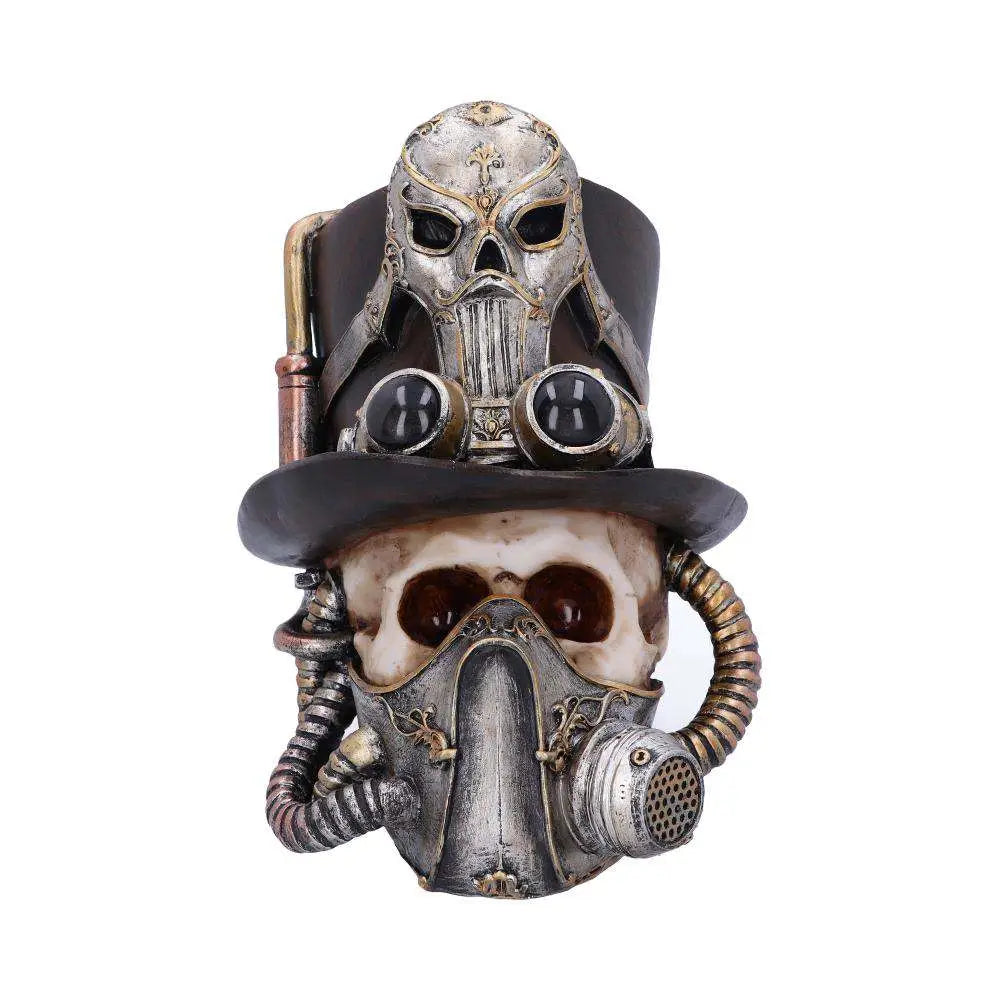 STEAMPUNK BREATHE VENETIAN MASK SKULL