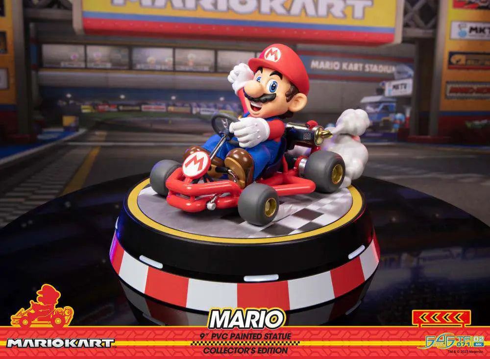 MARIO KART MARIO PVC PAINT DELUXE STATUE
