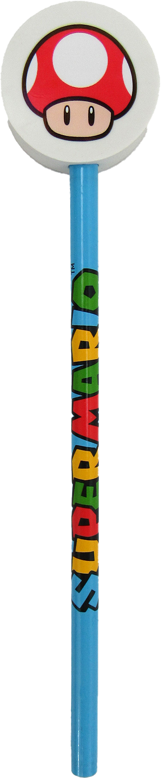 SUPER MARIO - Set of 2 Pencils with Eraser