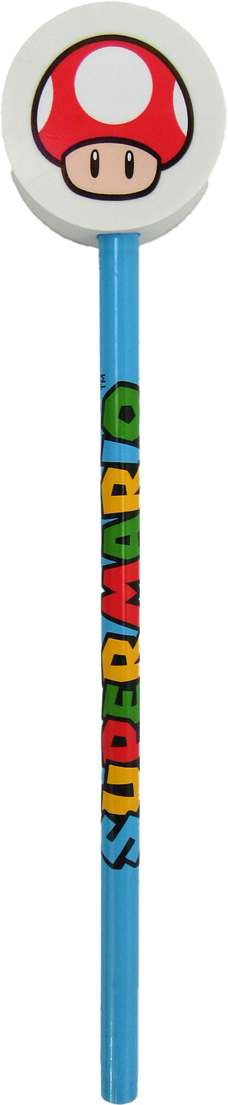 SUPER MARIO - Set of 2 Pencils with Eraser