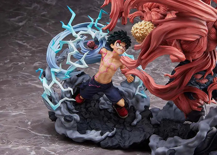 MY HERO ACADEMIA MIDORIYA VS MUSCULAR ST
