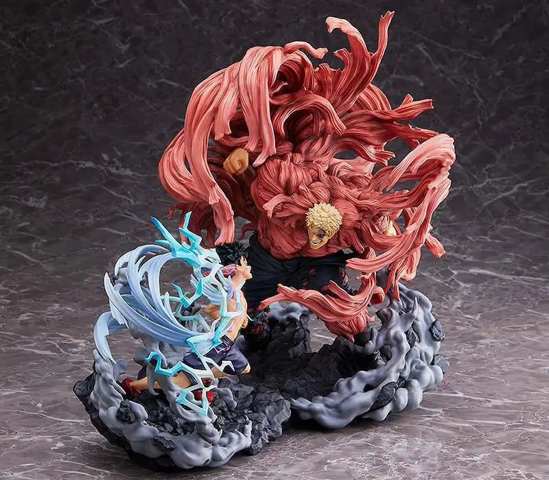 MY HERO ACADEMIA MIDORIYA VS MUSCULAR ST