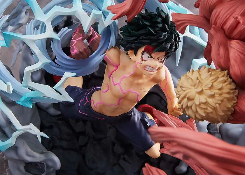 MY HERO ACADEMIA MIDORIYA VS MUSCULAR ST