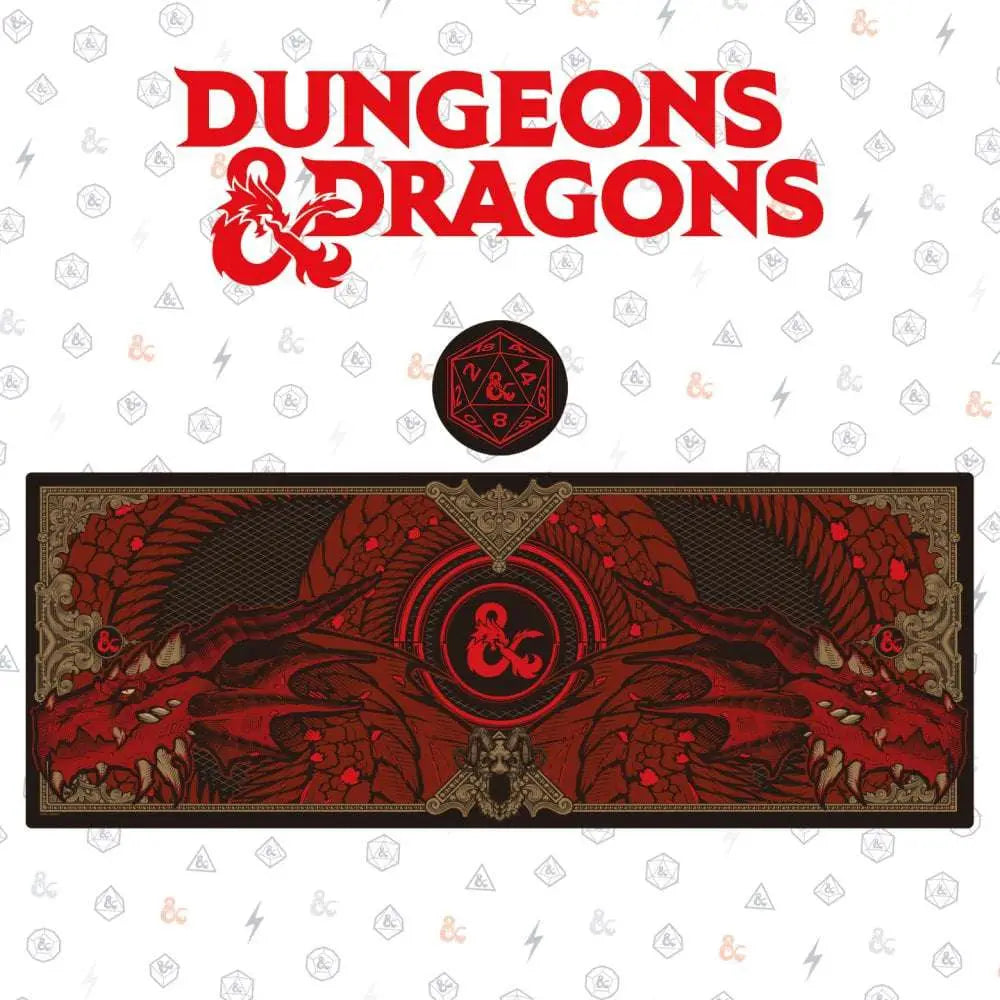 DUNGEONS & DRAGONS - XL Desk Pad and Coaster Set
