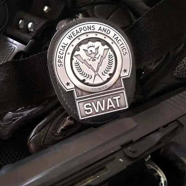 THE DARK KNIGHT GOTHAM CITY SWAT BADGE