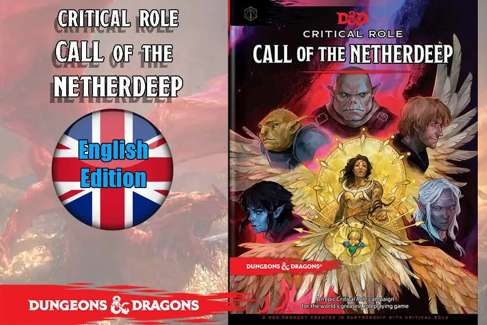 D&D CRITICAL ROLE CALL OT NETHERDEEP ENG
